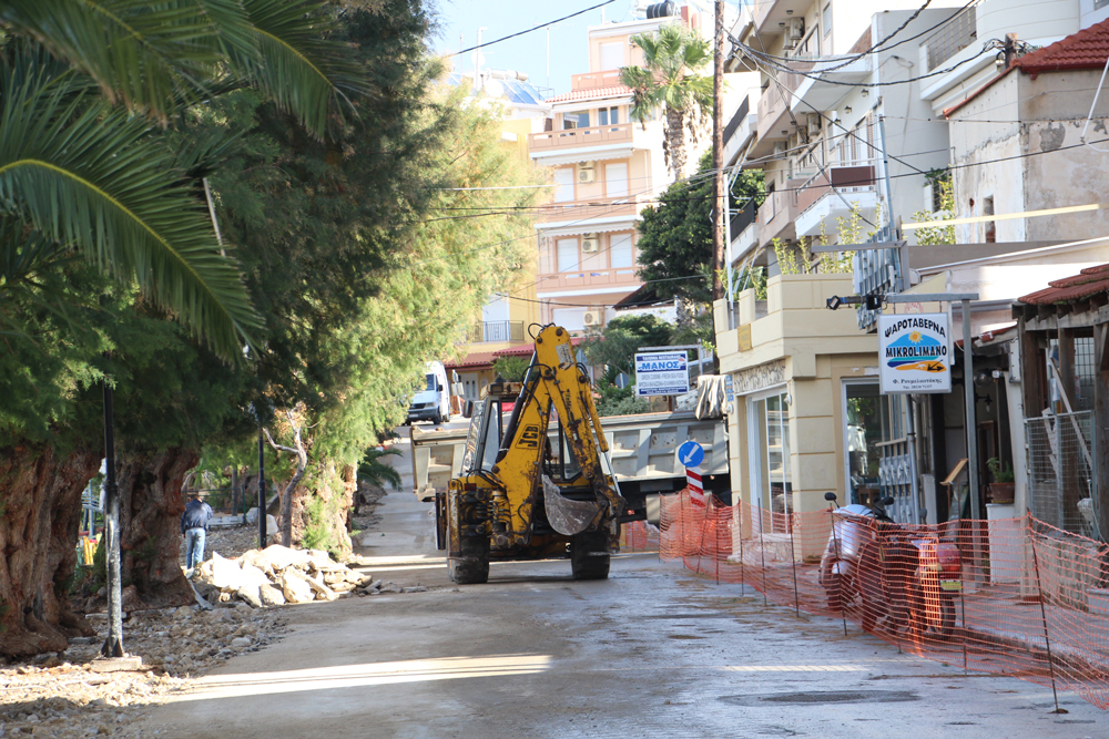 Ξεκίνησε η ανάπλαση της Ακτής Παπανικολή, στη Νέα Χώρα