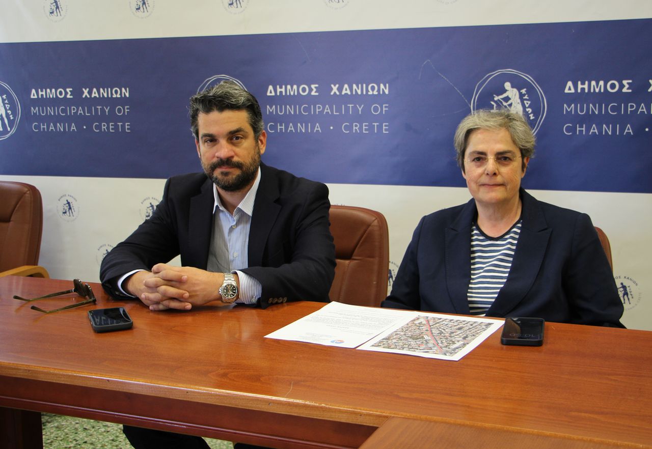 Ξεκινούν οι εργασίες ασφαλτόστρωσης στην οδό Κισσάμου: Από τις 3 έως τις 5 Μαΐου