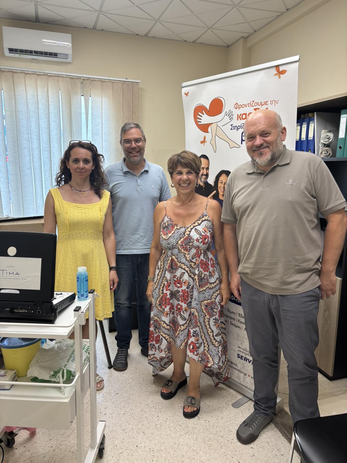 Ξεπέρασε κάθε προσδοκία η προσέλευση στους δωρεάν προληπτικούς ελέγχους φλεβών / αρτηριών / οστεοπόρωσης στον Δήμο Χανίων